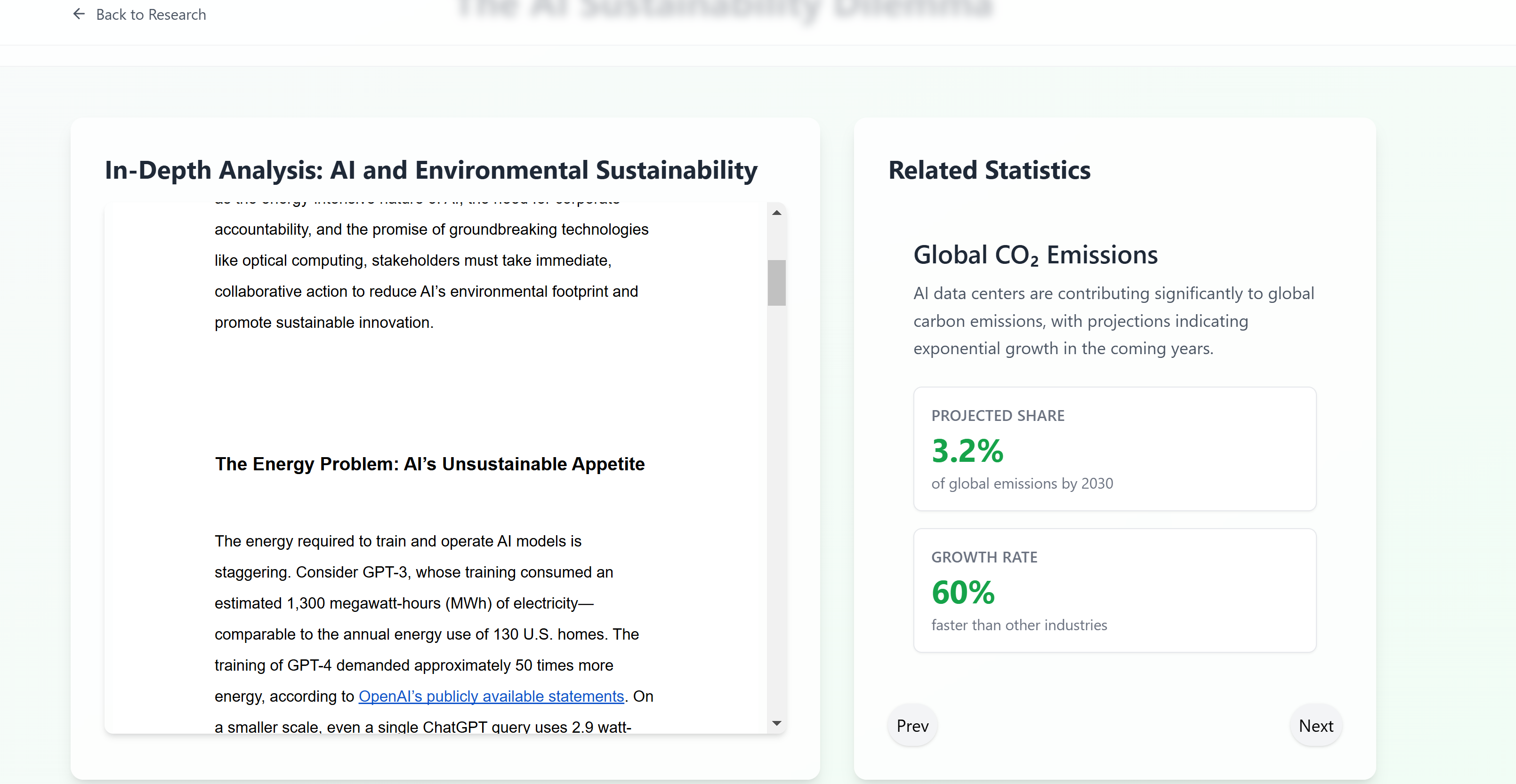Environmental Sustainability & AI screenshot 4