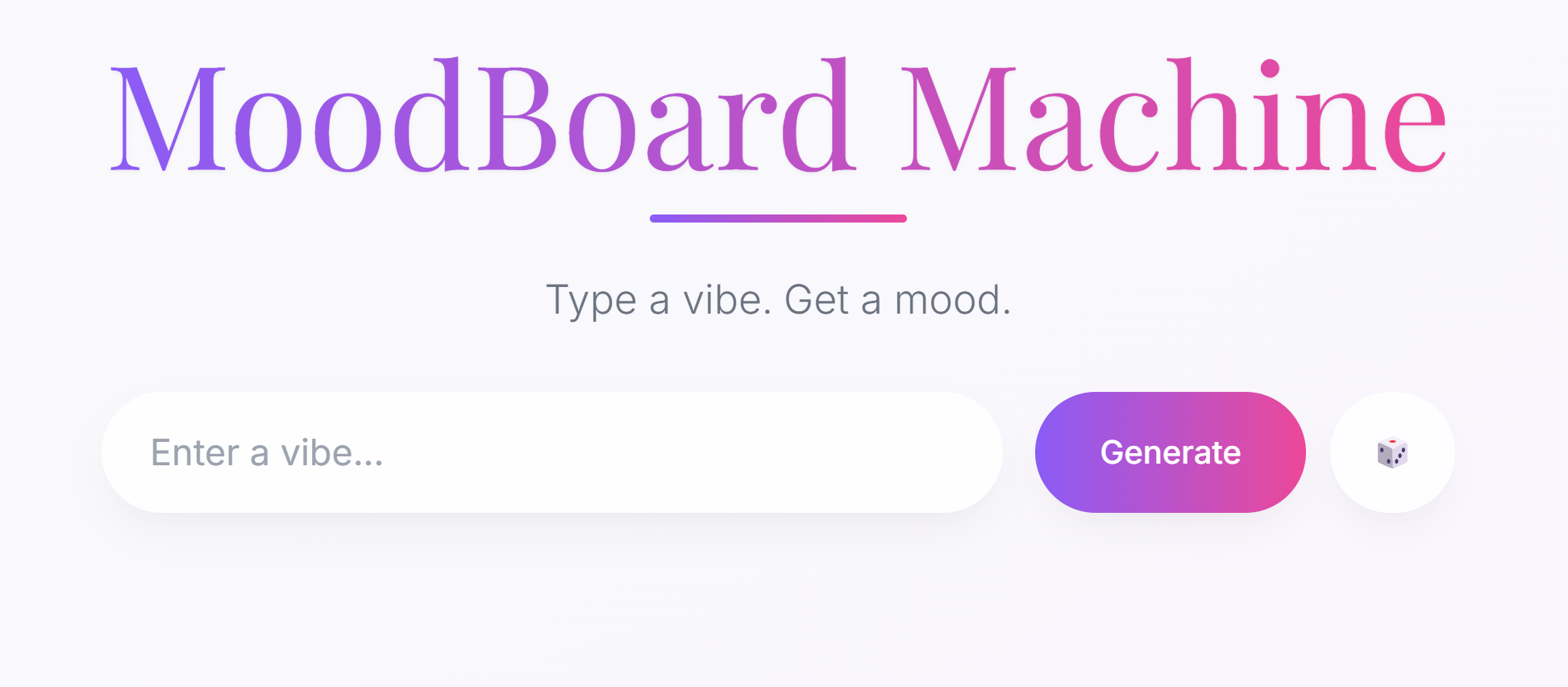 Featured project: Moodboard. Category: websites.