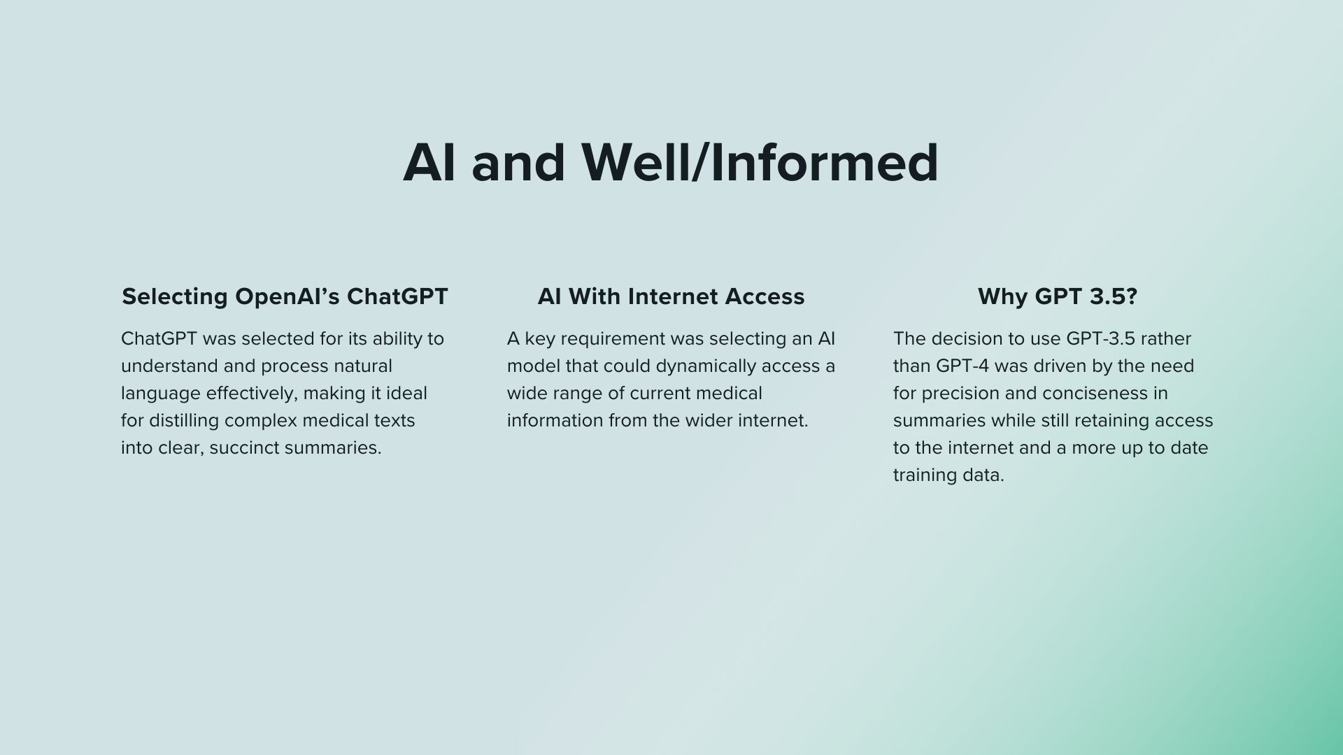 Well/Informed screenshot 10