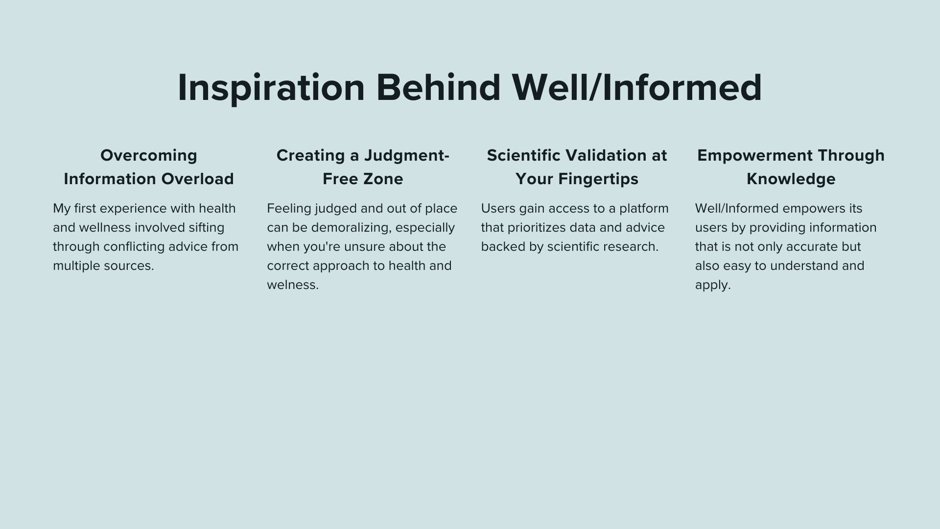 Well/Informed screenshot 5