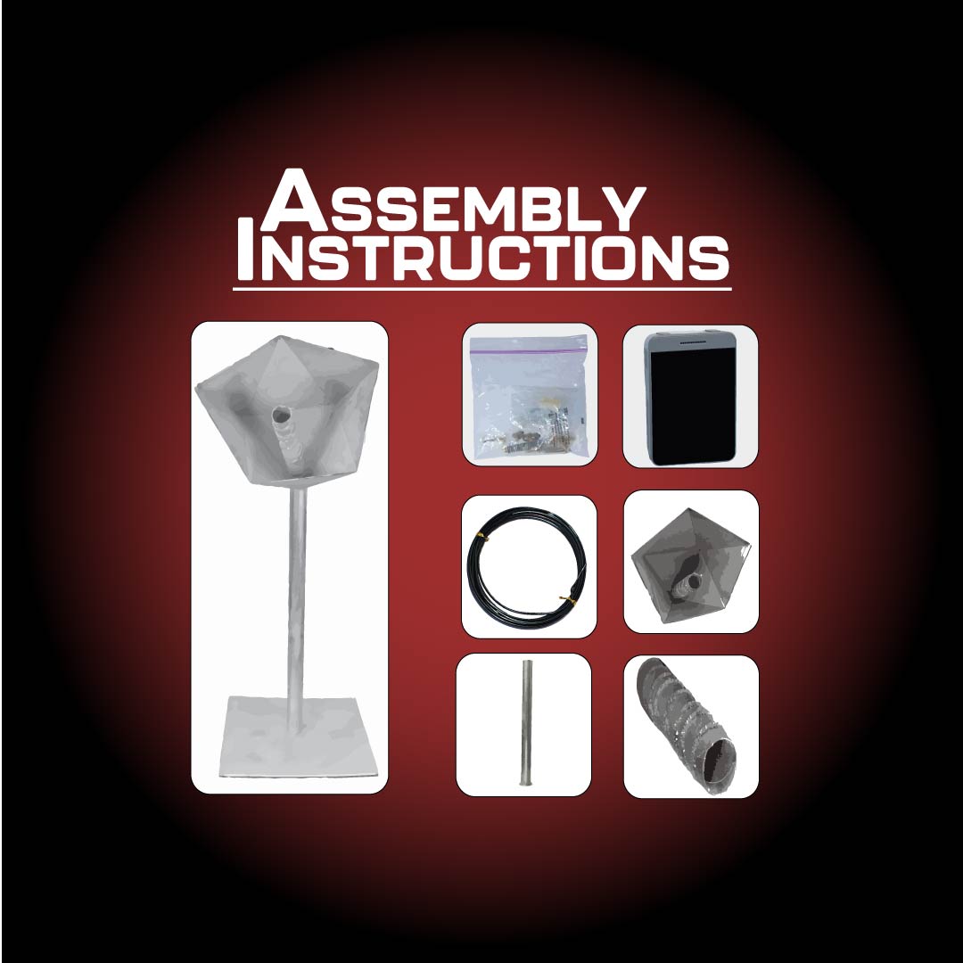 Main screenshot for project: Cardboard Radio Telescope Assembly Guide