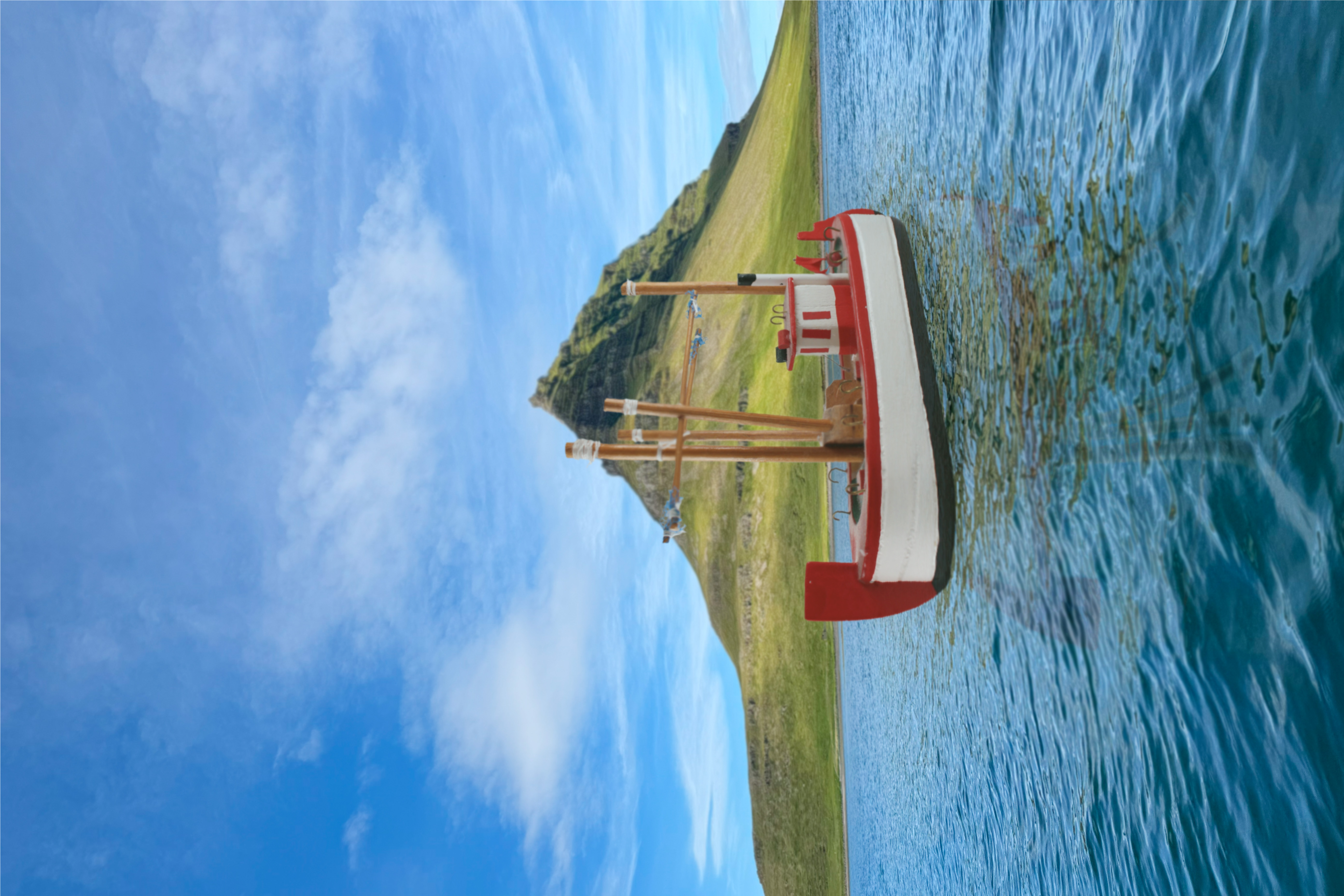 Featured project: Toy Boat in Iceland. Category: art.